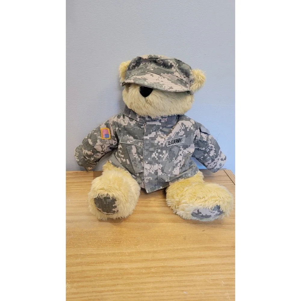 Bear Forces of America IRA Green US Army Military Teddy Bear 18